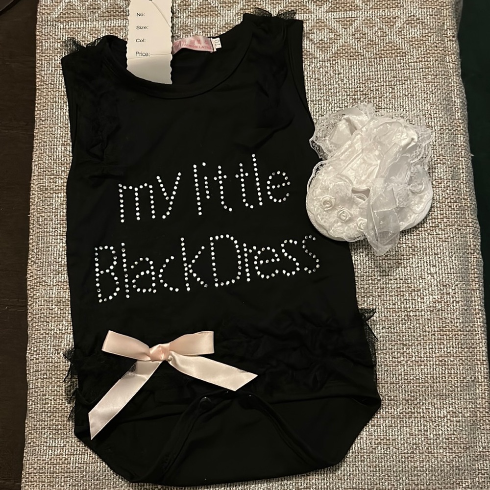 Infant Romper with Ballerina shoes